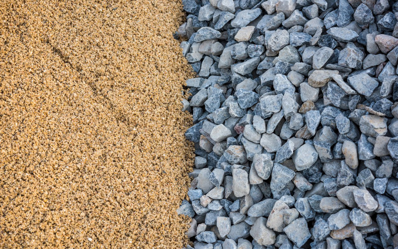 Малино песок щебень